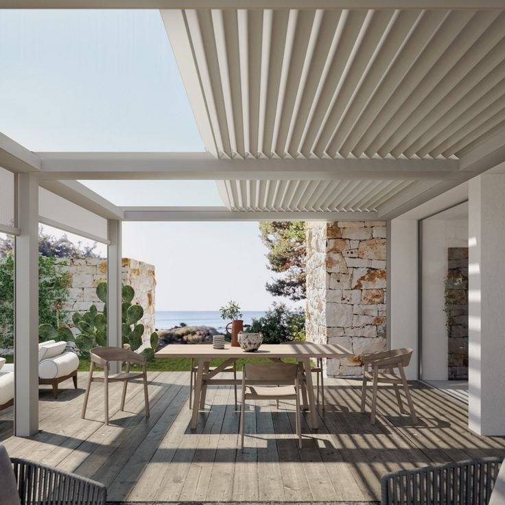 Pergola P35 Rolling Roof Rétractable