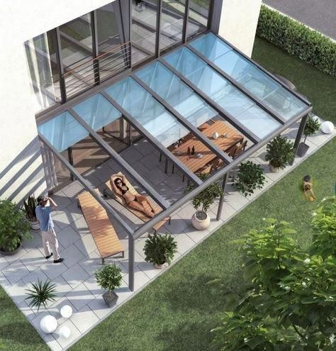 Véranda Vitré Rétractable Motorisé